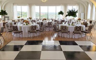 Make a statement with the Vogue Black & White Dance Floor